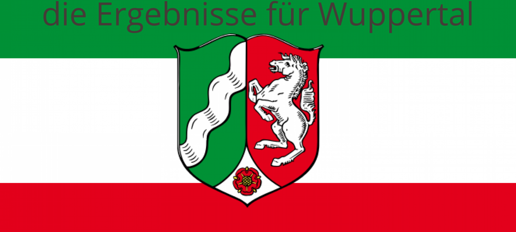 Landtagswahl - Ergebnisse für Wuppertal