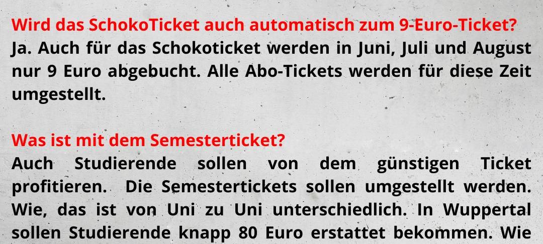 9 Euro Tickets
