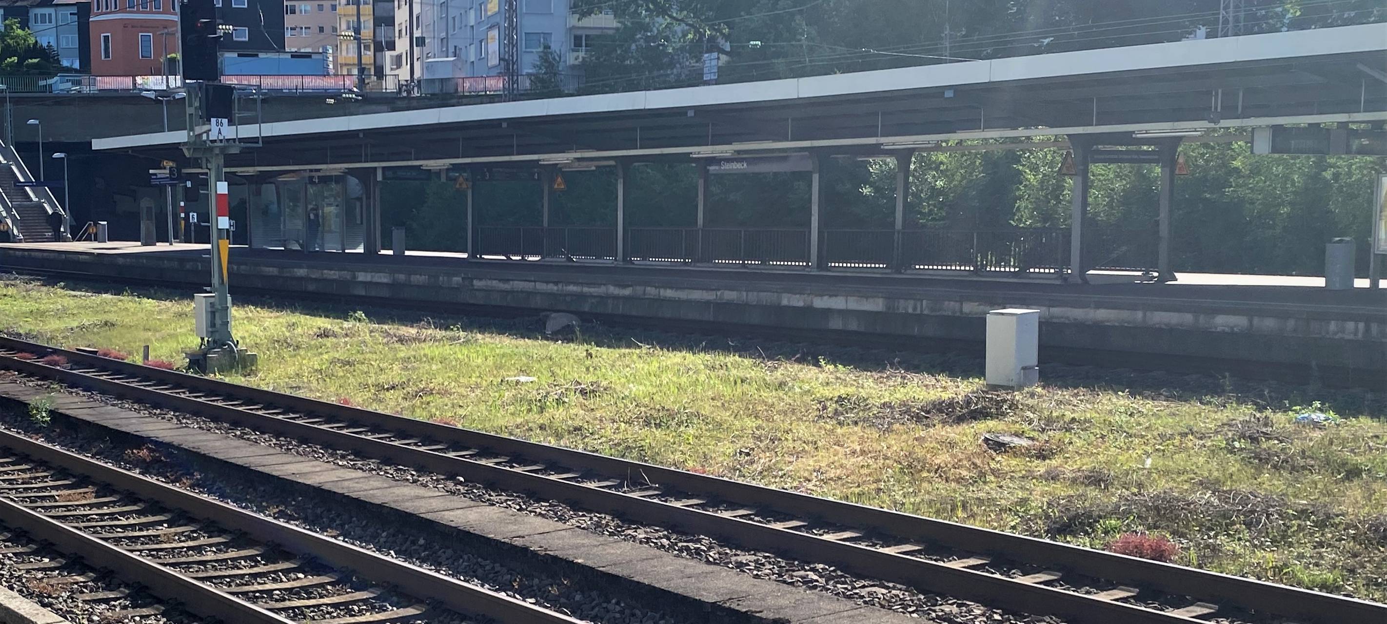 Nächtliches Hupen der Bahn am Arrenberg zu hören