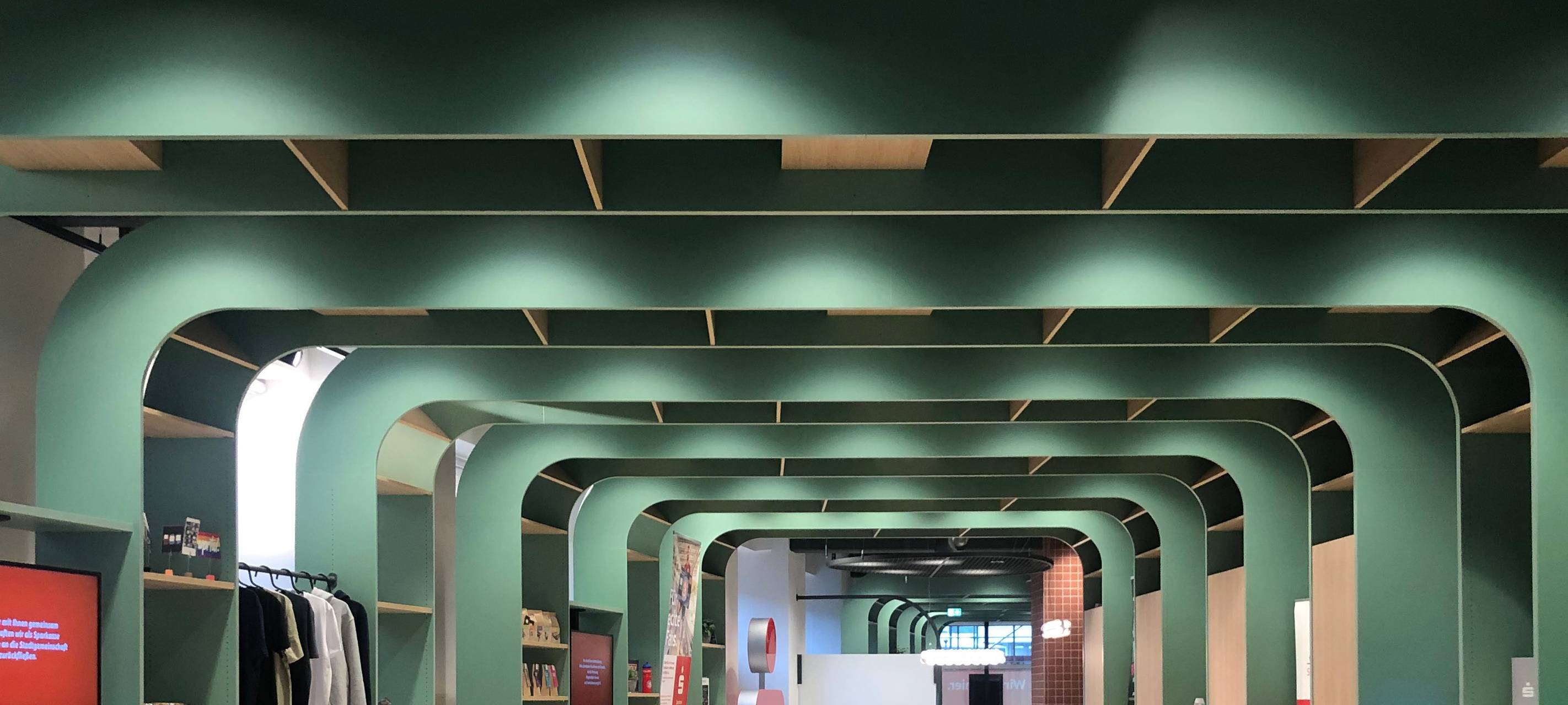 Neue Filiale der Sparkasse