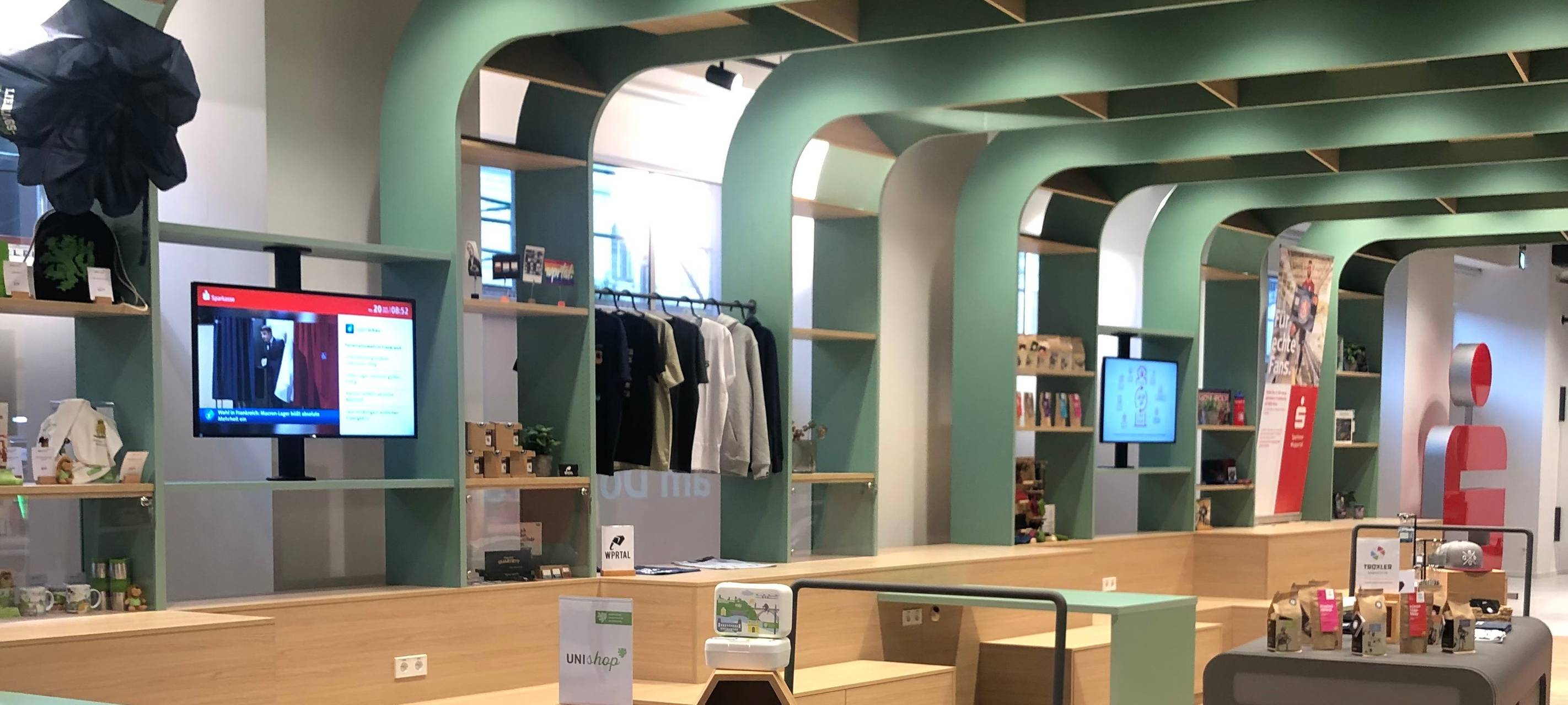 Neue Filiale der Sparkasse