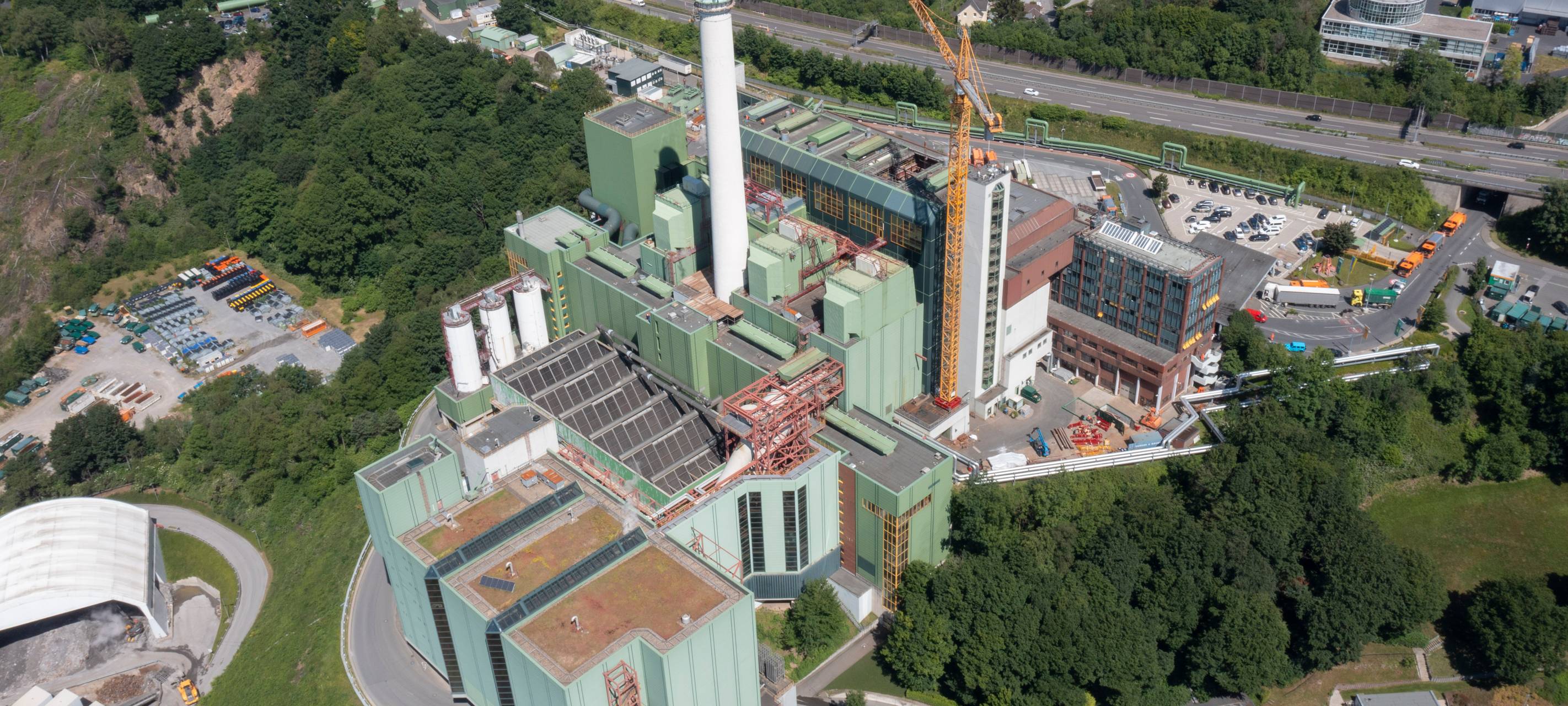 AWG baut neuen Kessel auf Korzert