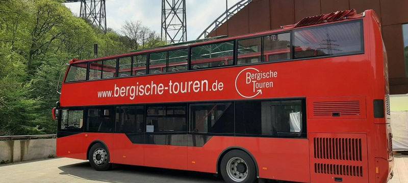 Wieder Bergische Touren mit dem Cabriobus