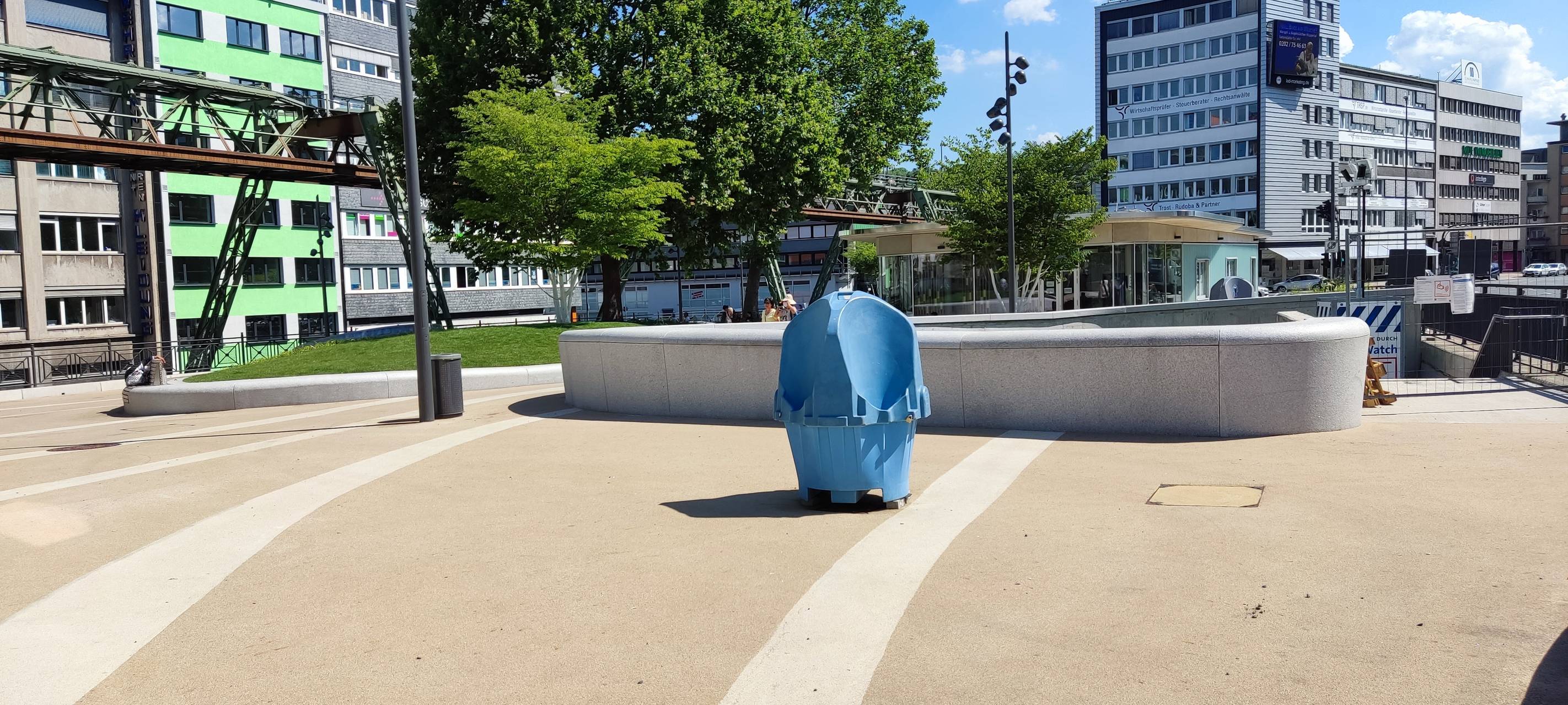 Urinal im Wupperpark bleibt noch