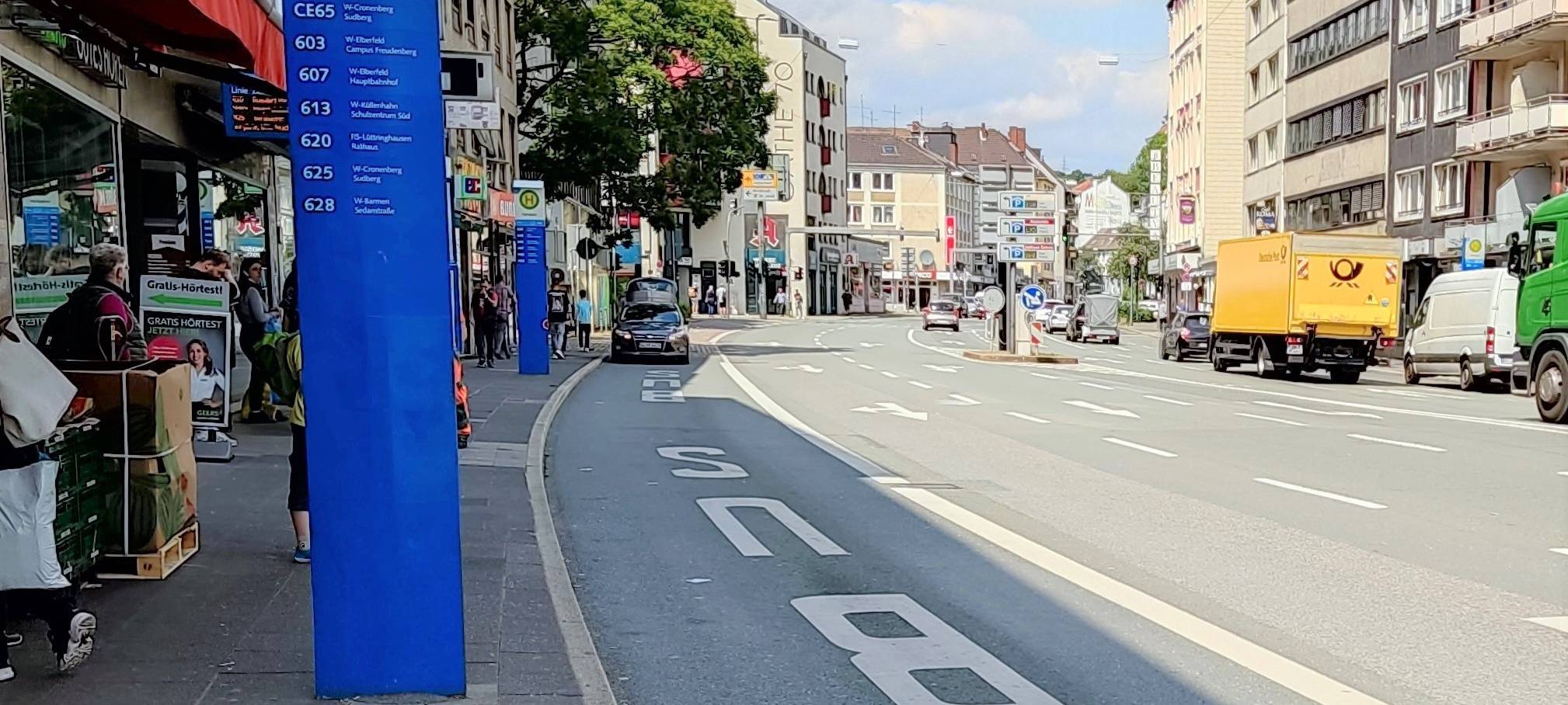 Mehr Platz für Rad- und Fußverkehr möglich