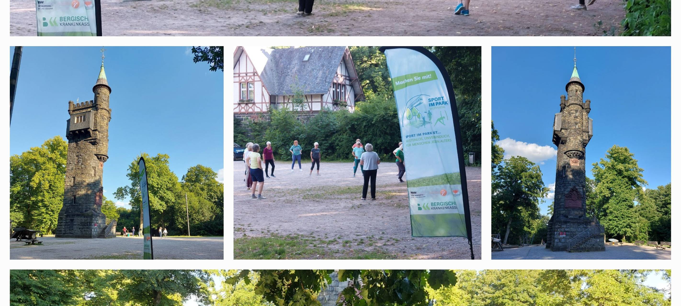 Sport im Park startet wieder