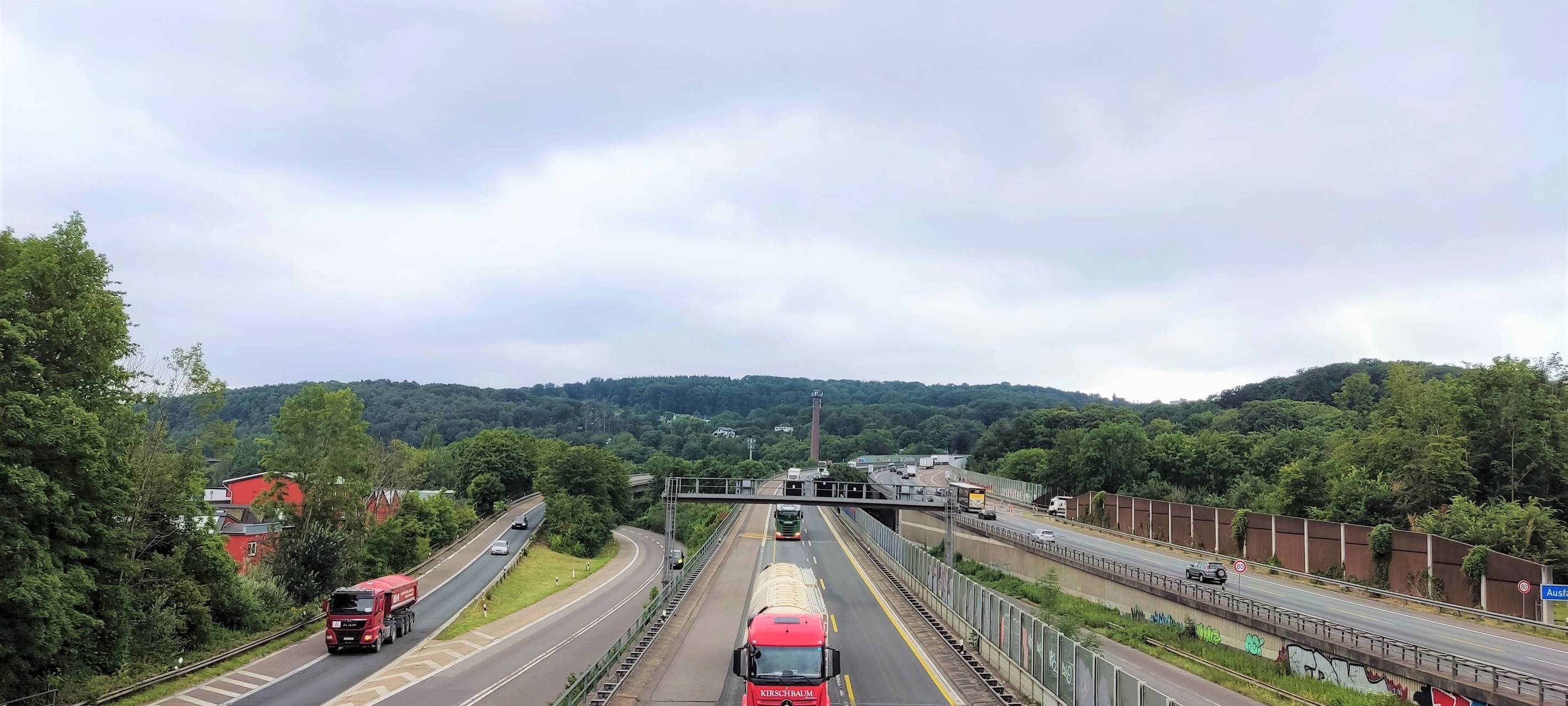 Radweg statt zweiter Spur auf der L74?