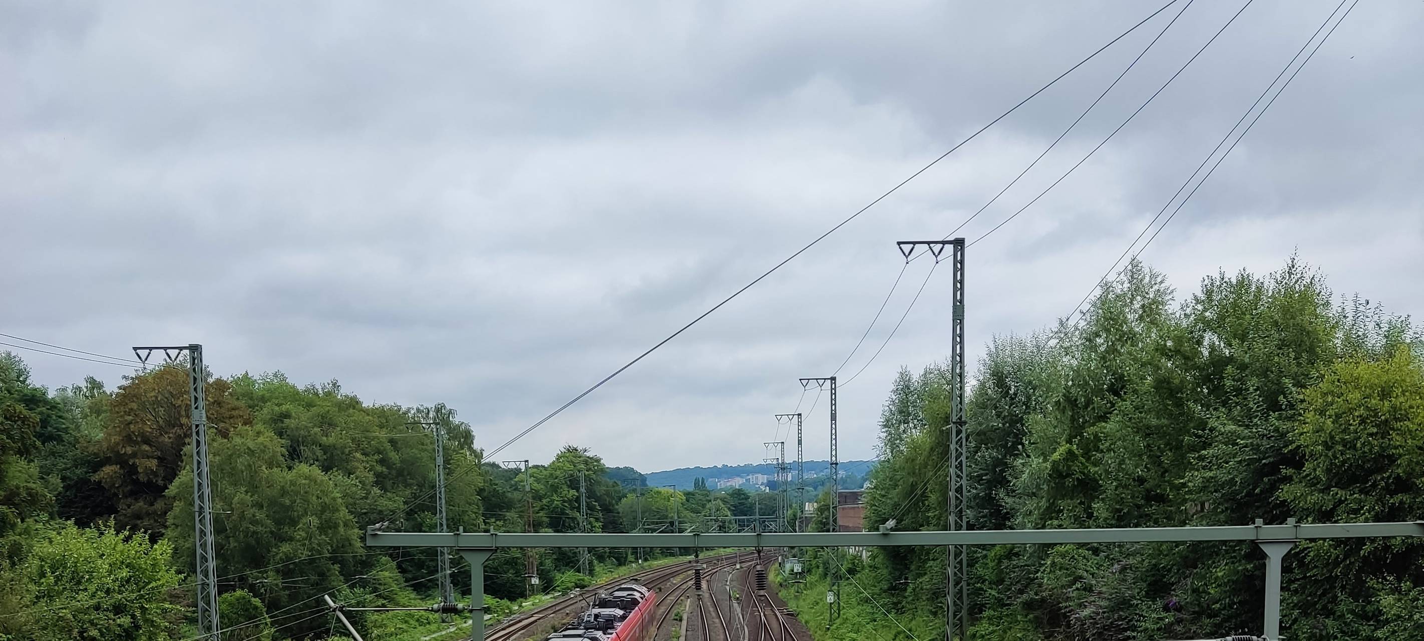 Bahnstrecke Wuppertal-Köln gesperrt