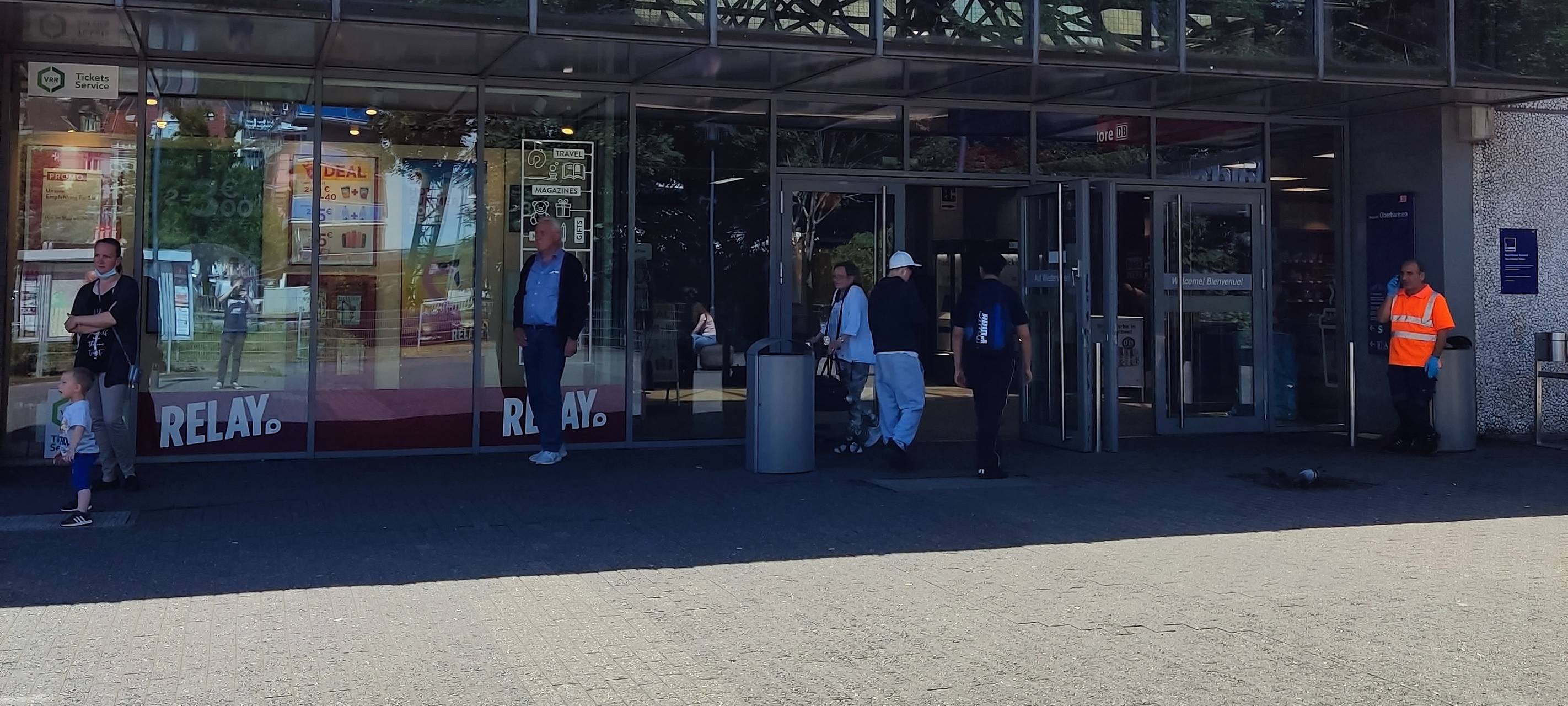 Messerangriff am Oberbarmer Bahnhof?