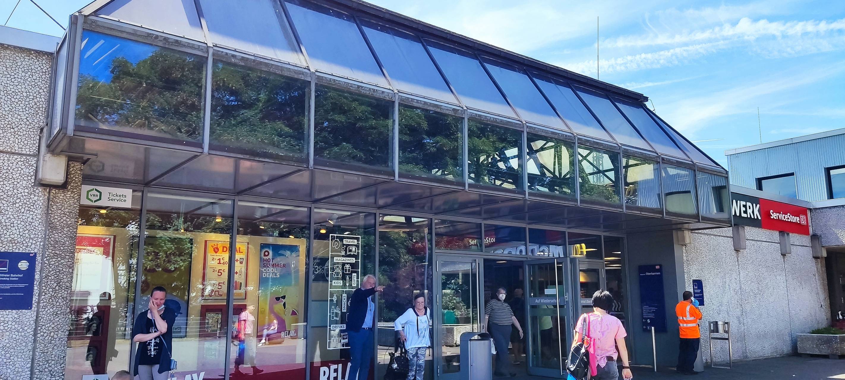 Gleisbruch in Oberbarmen