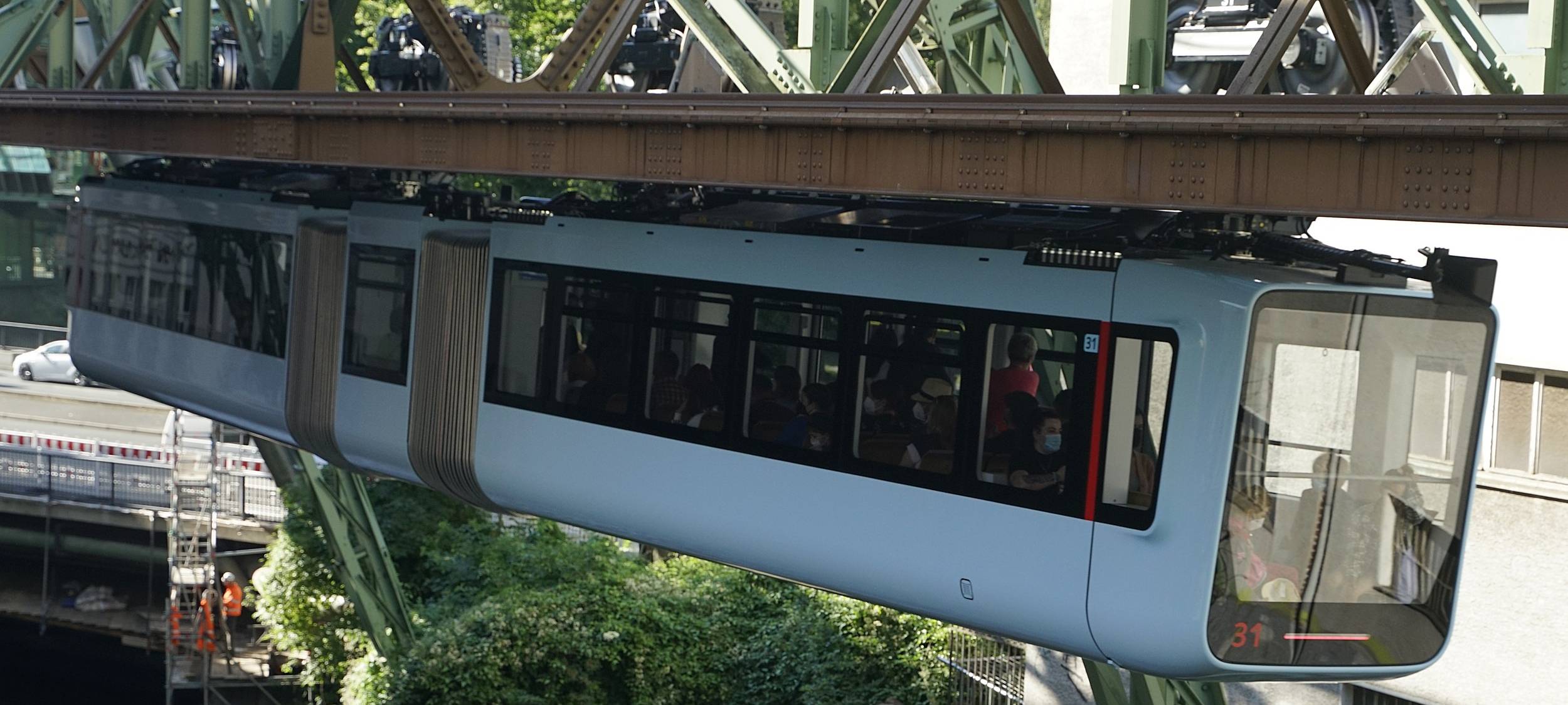 Auch Wagen 31 fährt jetzt