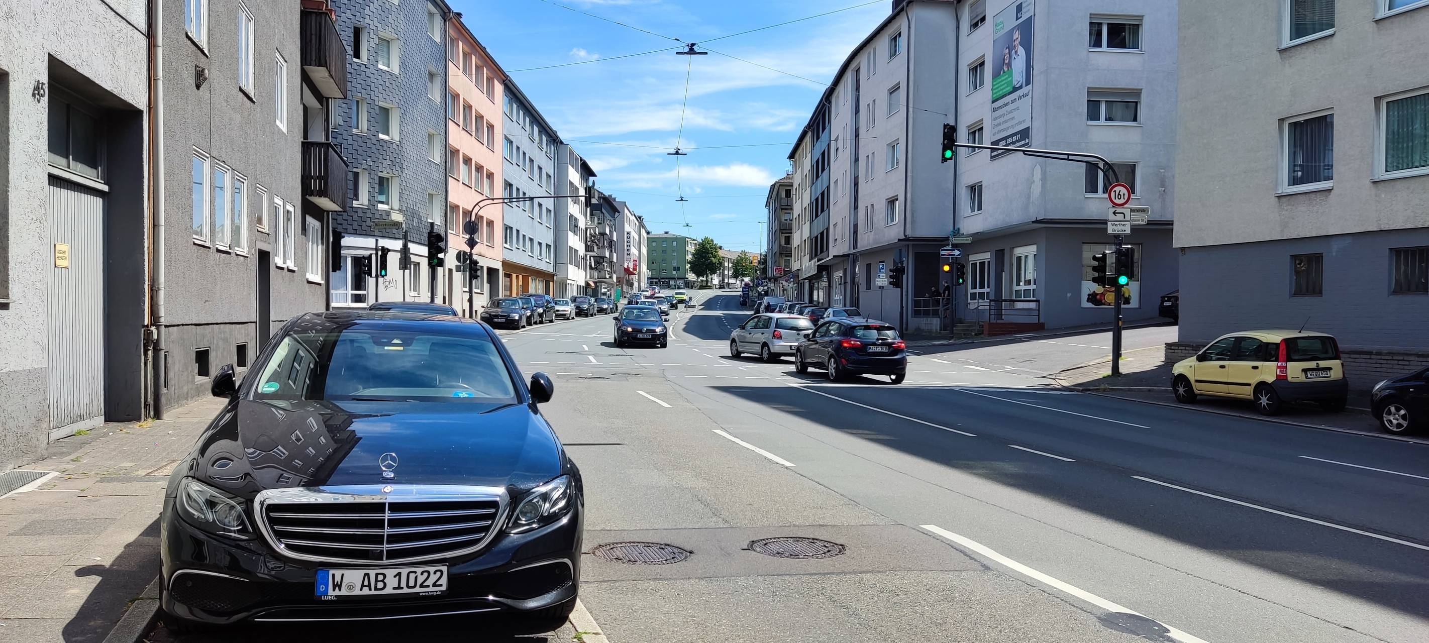 Raub an der Heckinghauser Straße