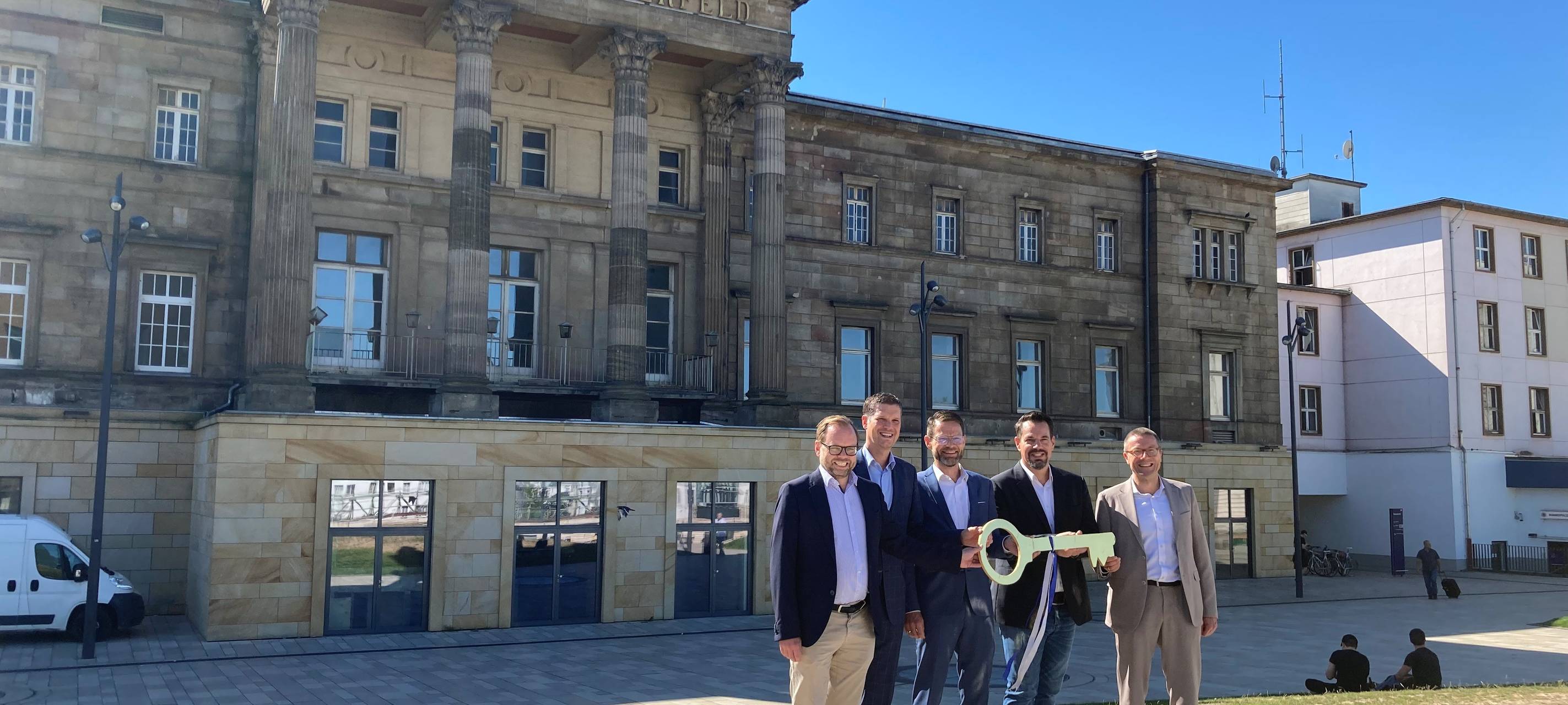 Historisches Bahnhofsgebäude wird saniert