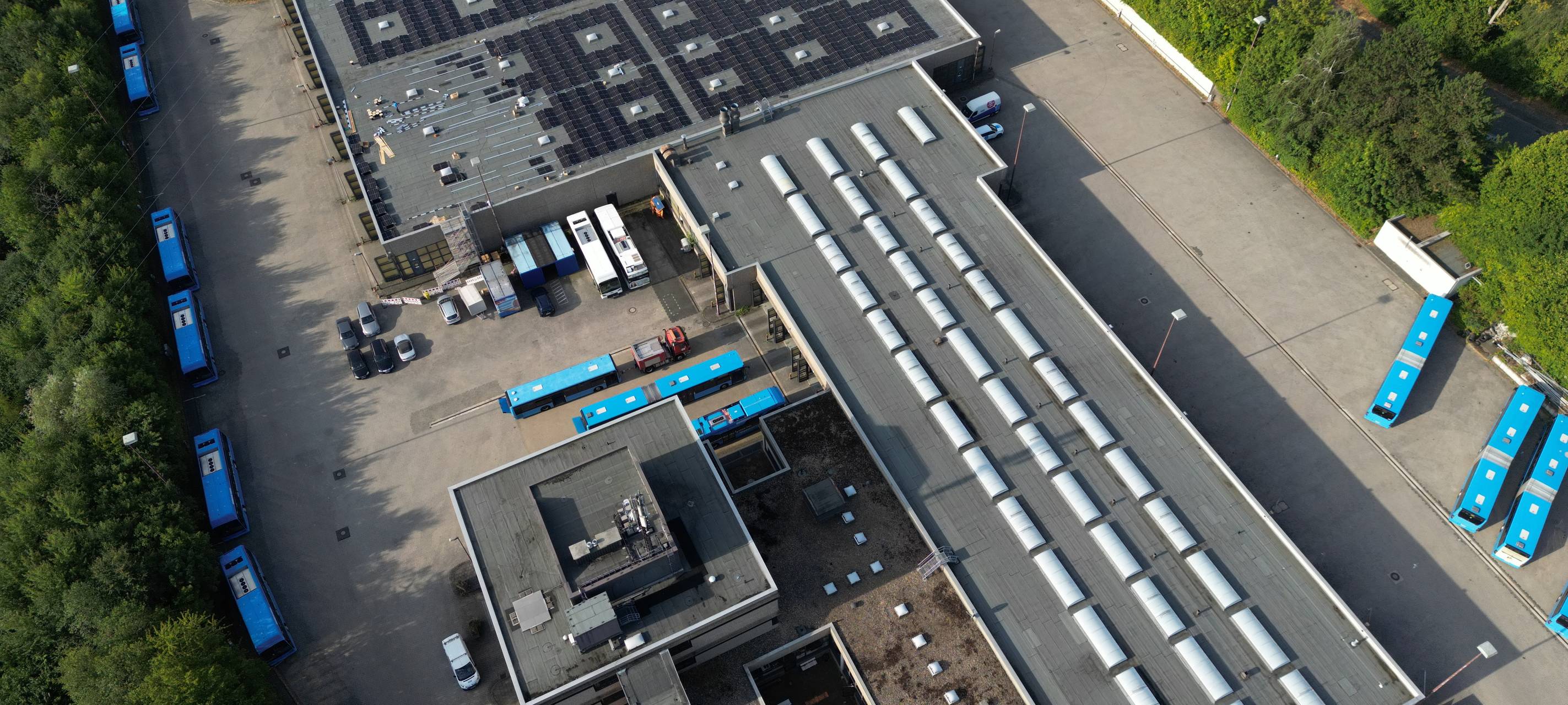 Solaranlage auf WSW-Gelände