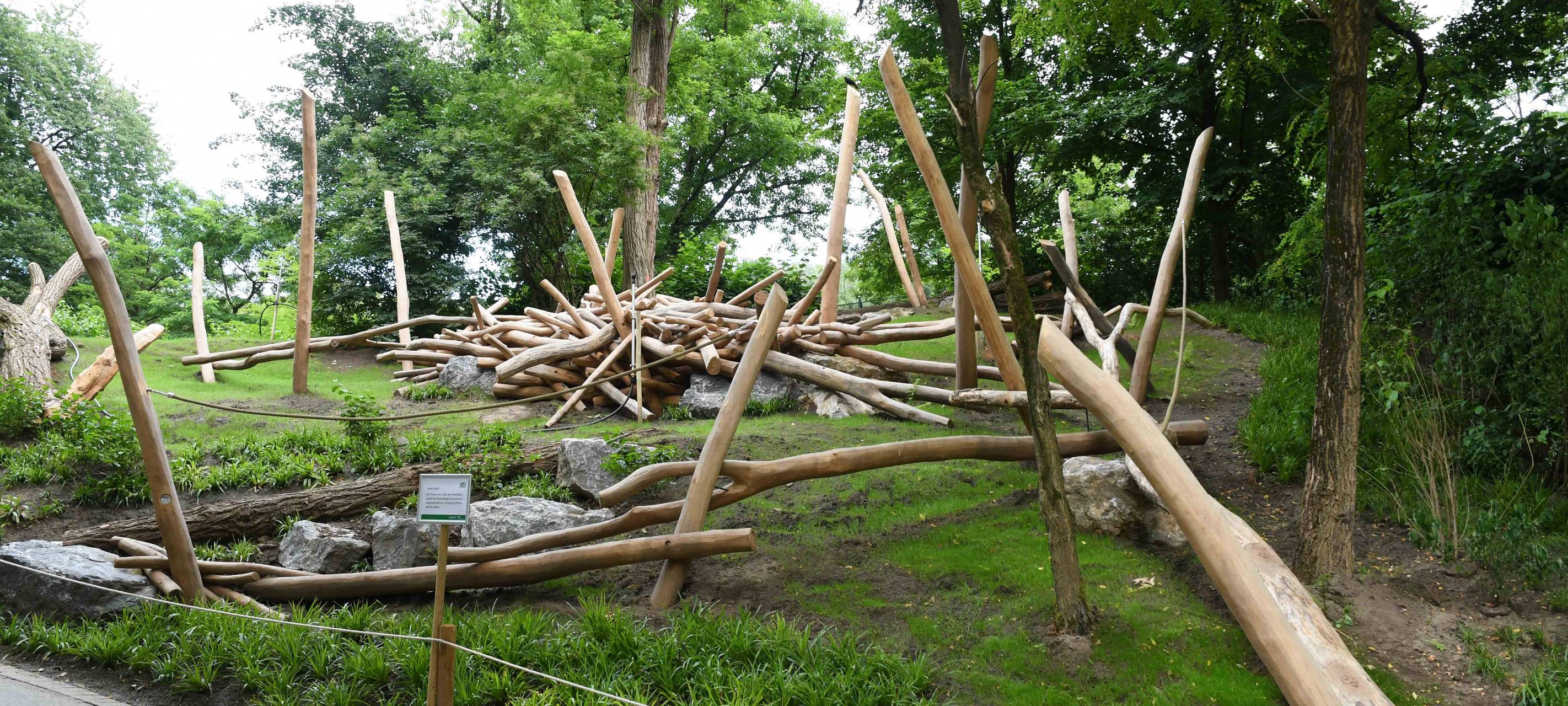 Zoo weiht neuen Spielplatz ein