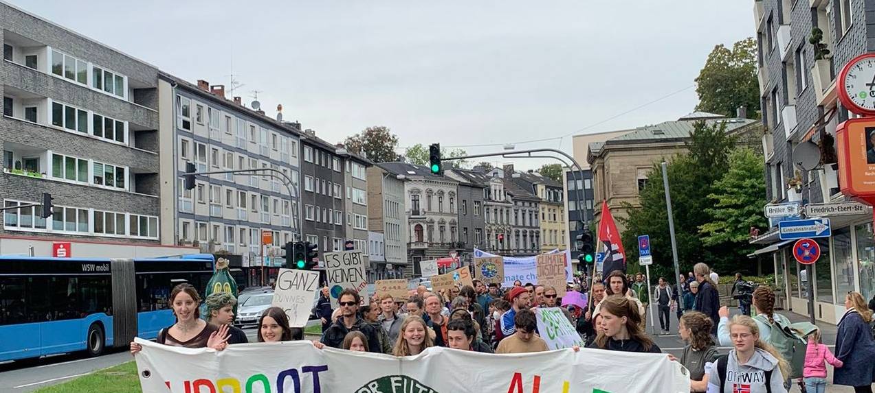 Fridays for Future: Demo in Elberfeld