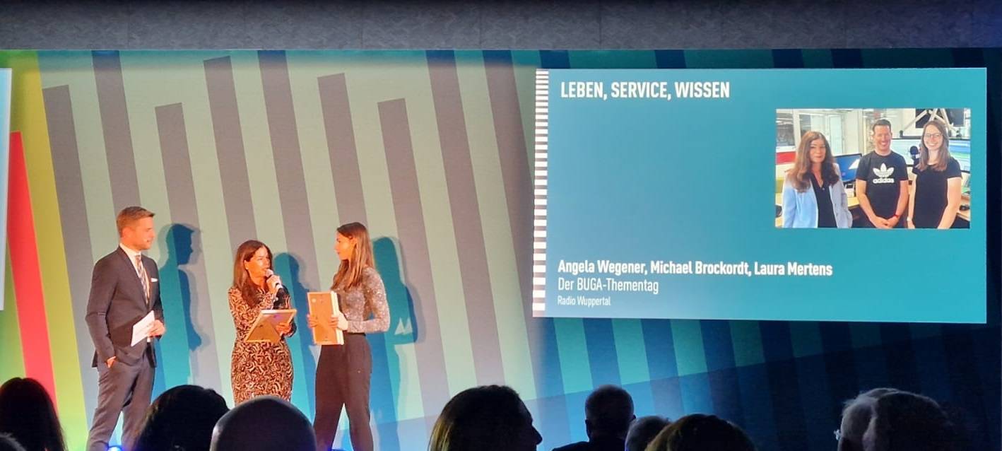 Radio Wuppertal gewinnt Audiopreis