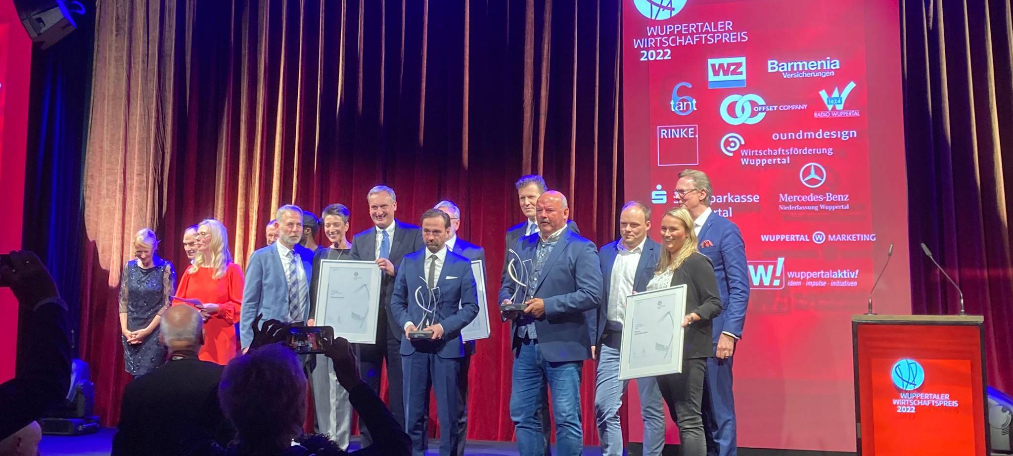 Die Gewinner des Wuppertaler Wirtschaftspreises