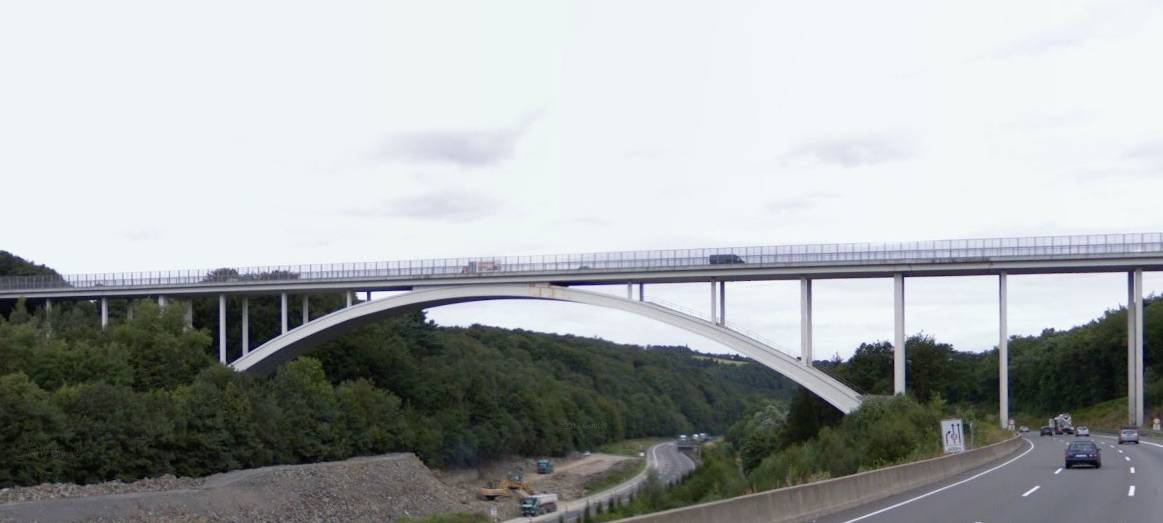 Blombachtalbrücke in gutem Zustand