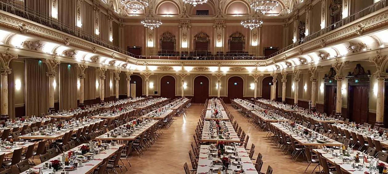 Heiligabendfeier in der Stadthalle