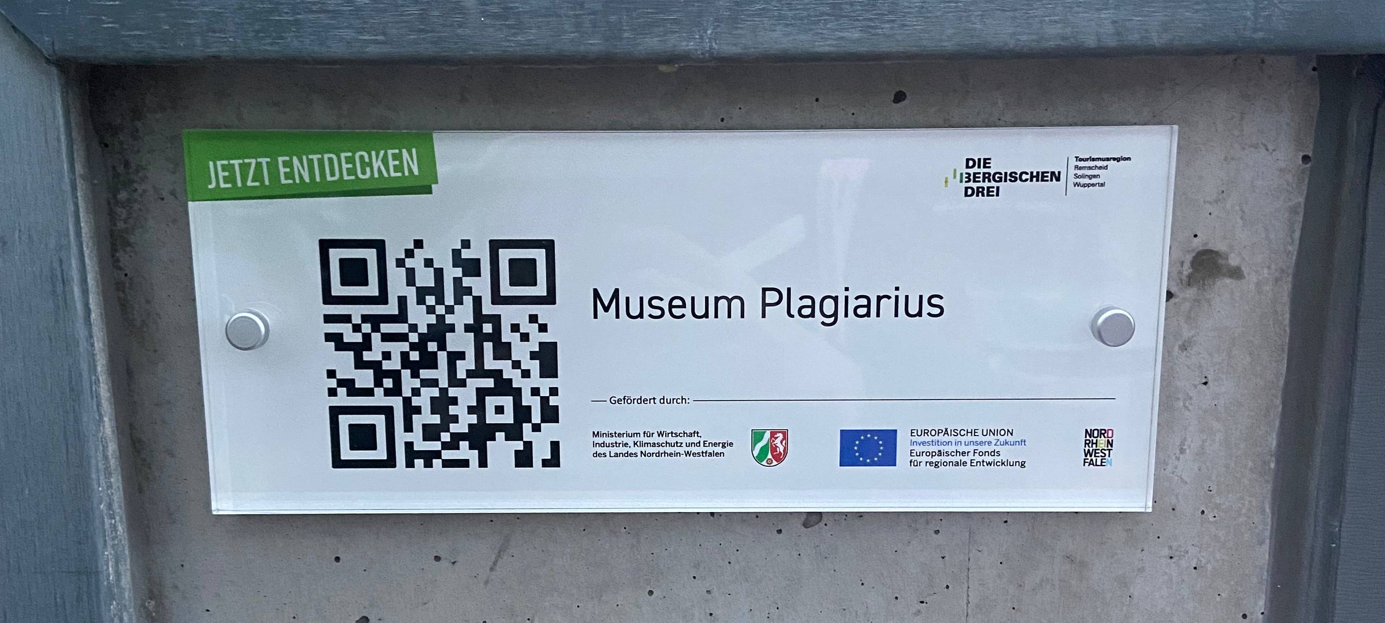 QR-Codes an Sehenswürdigkeiten