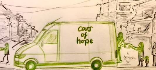 Cars of Hope hilft bei Stromausfall in der Ukraine