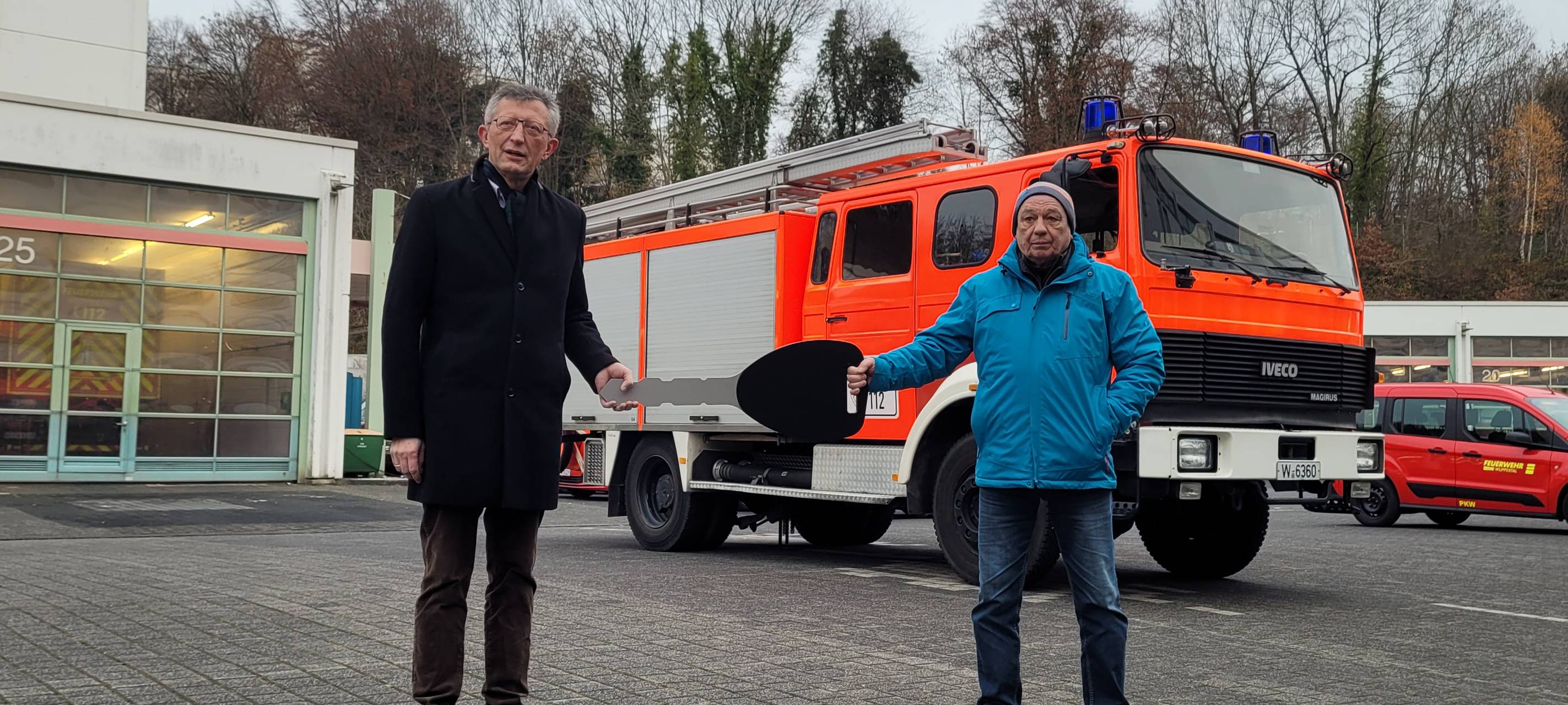 Feuerwehrfahrzeug für die Ukraine
