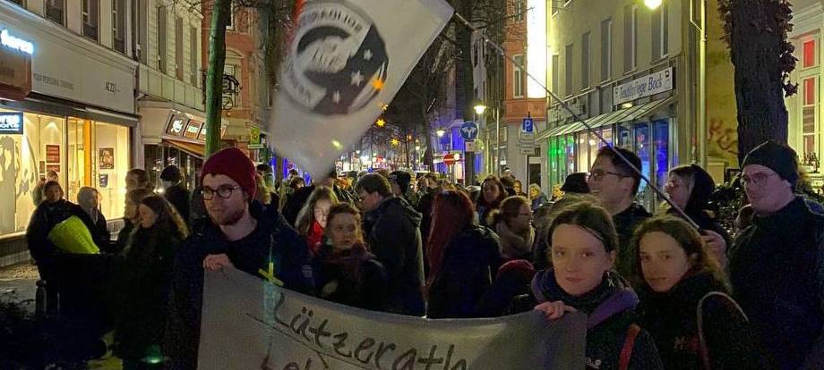 Spontane Demo für Lützerath