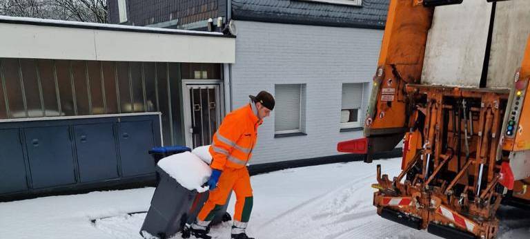 Mülltonen stehen lassen