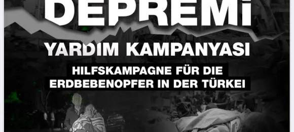 Hilfe für Erdbebenopfer
