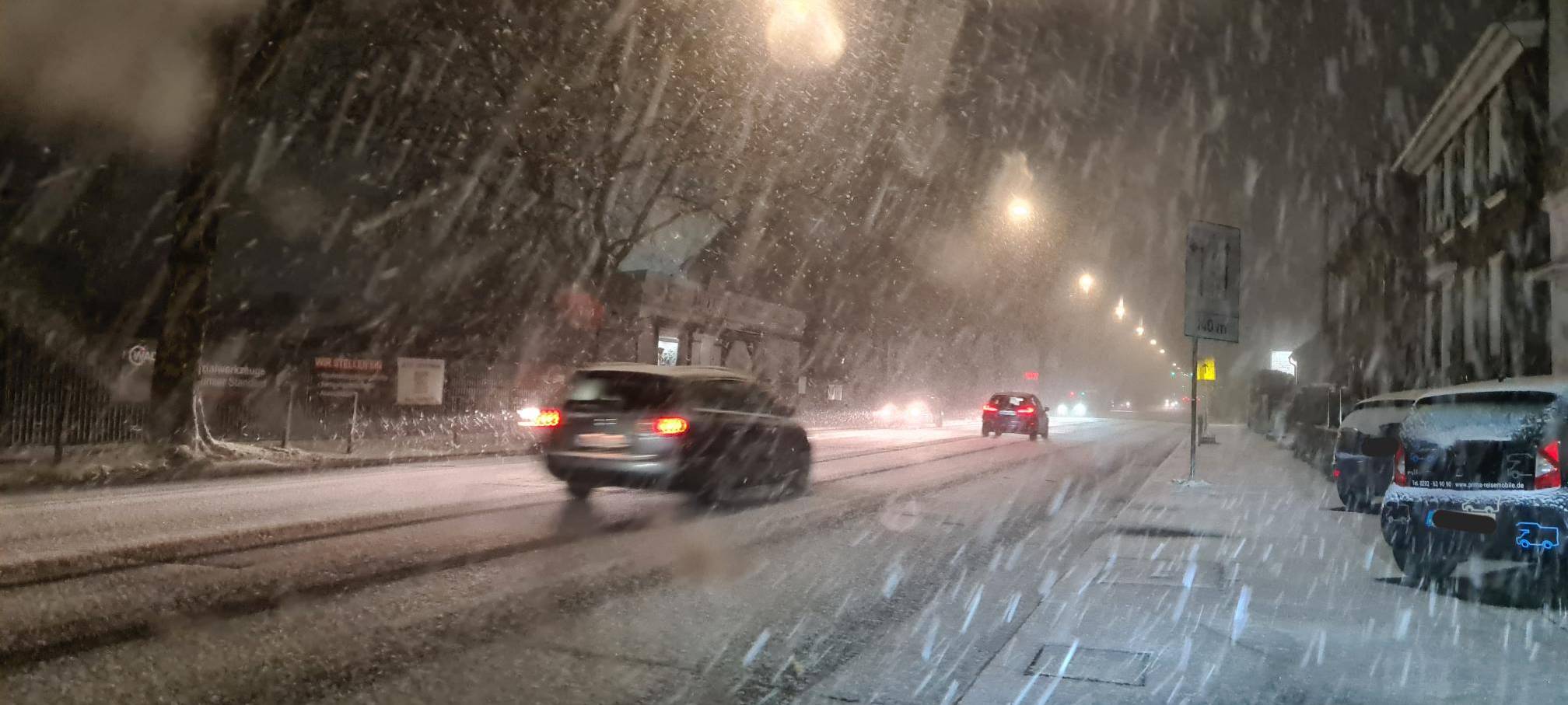 Bisher keine Probleme wegen Schnee und Glätte