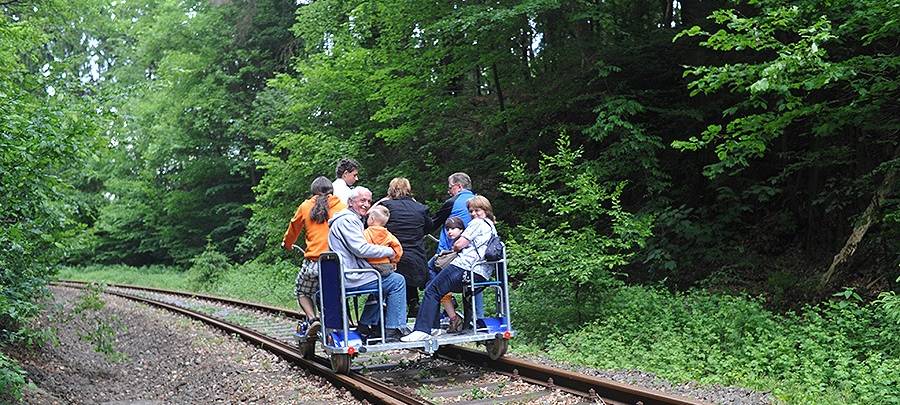 Museumsbahn kommt, Draisinen gehen