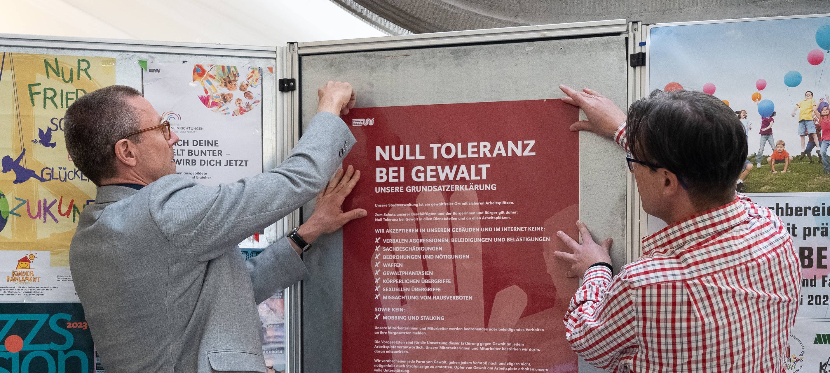 Stadt: Null Toleranz bei Gewalt