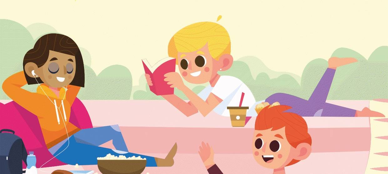 Sommerferien in der Bibliothek