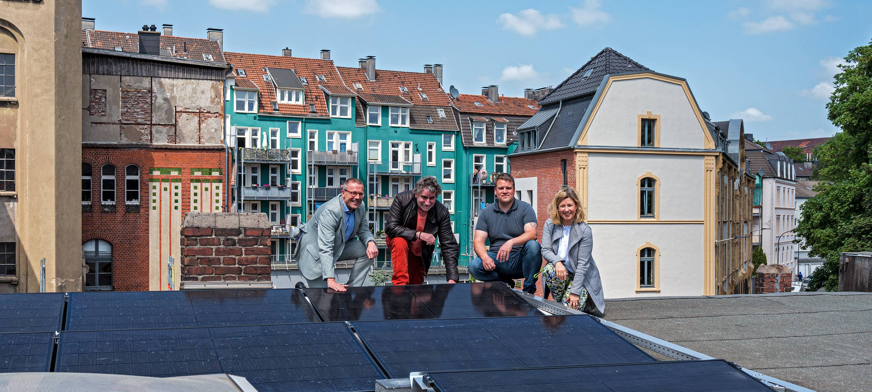 Neue Solaranlage in Barmen