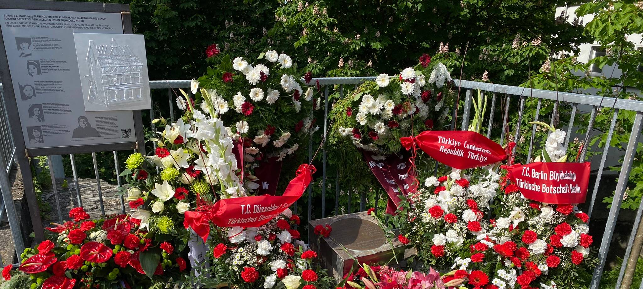 30 Jahre Brandanschlag Solingen - Gedenktag verlief ruhig