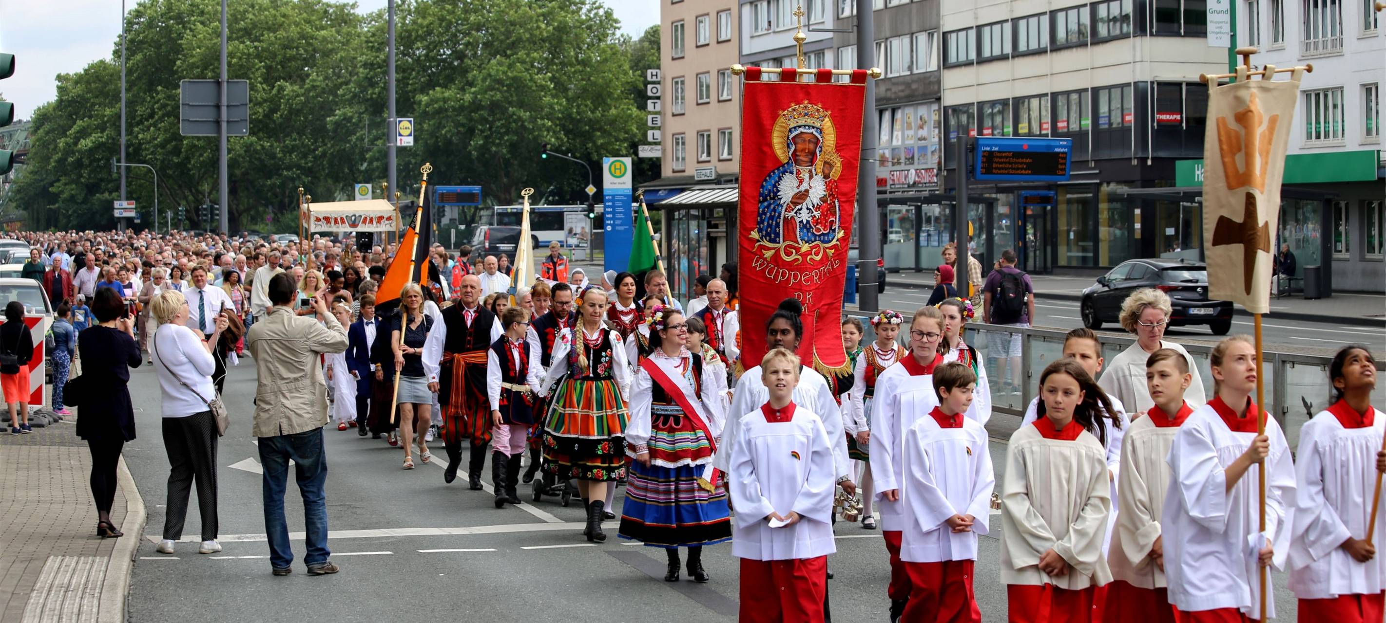 Fronleichnam in Wuppertal