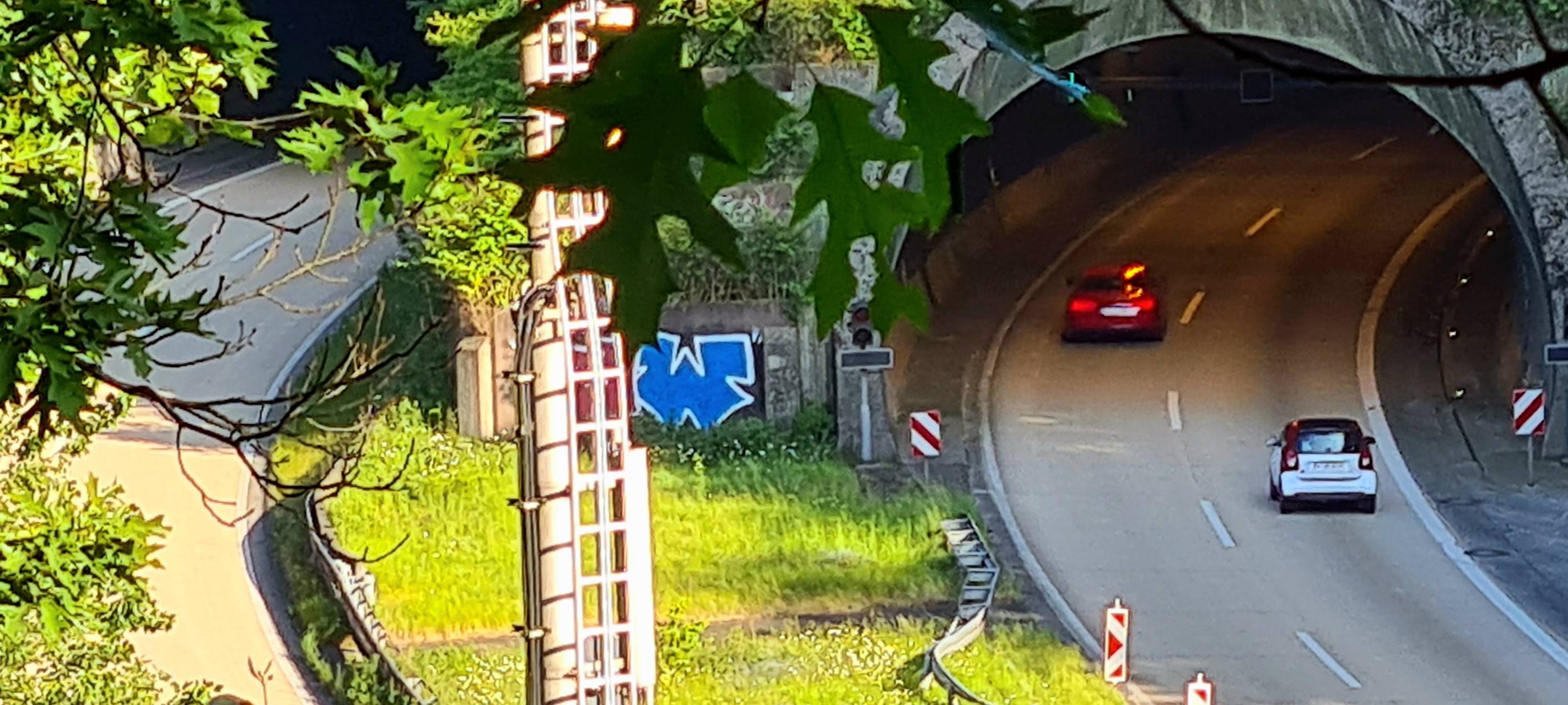 Sperrungen im Burgholztunnel