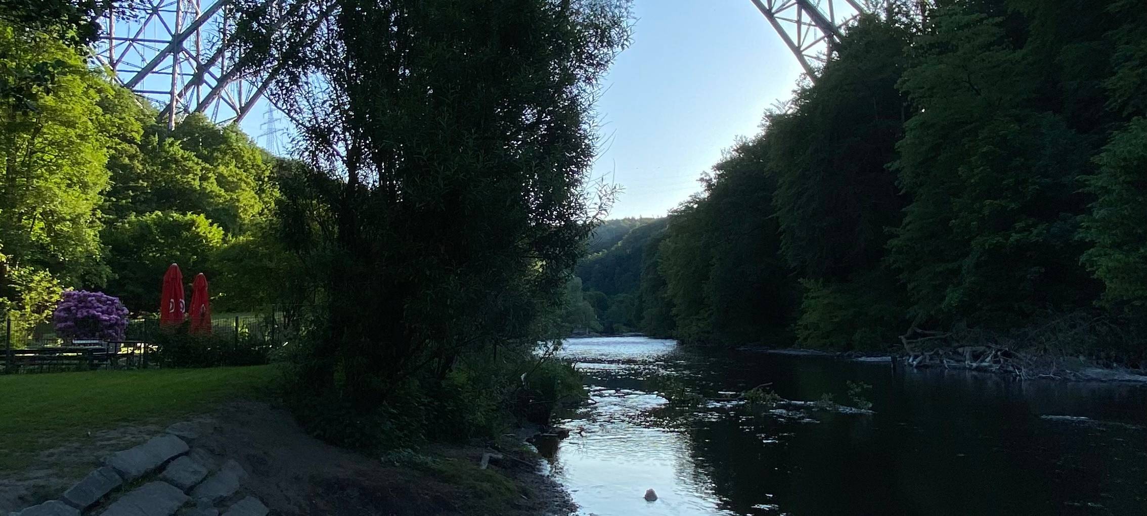 Rettung auf der Müngstener Brücke
