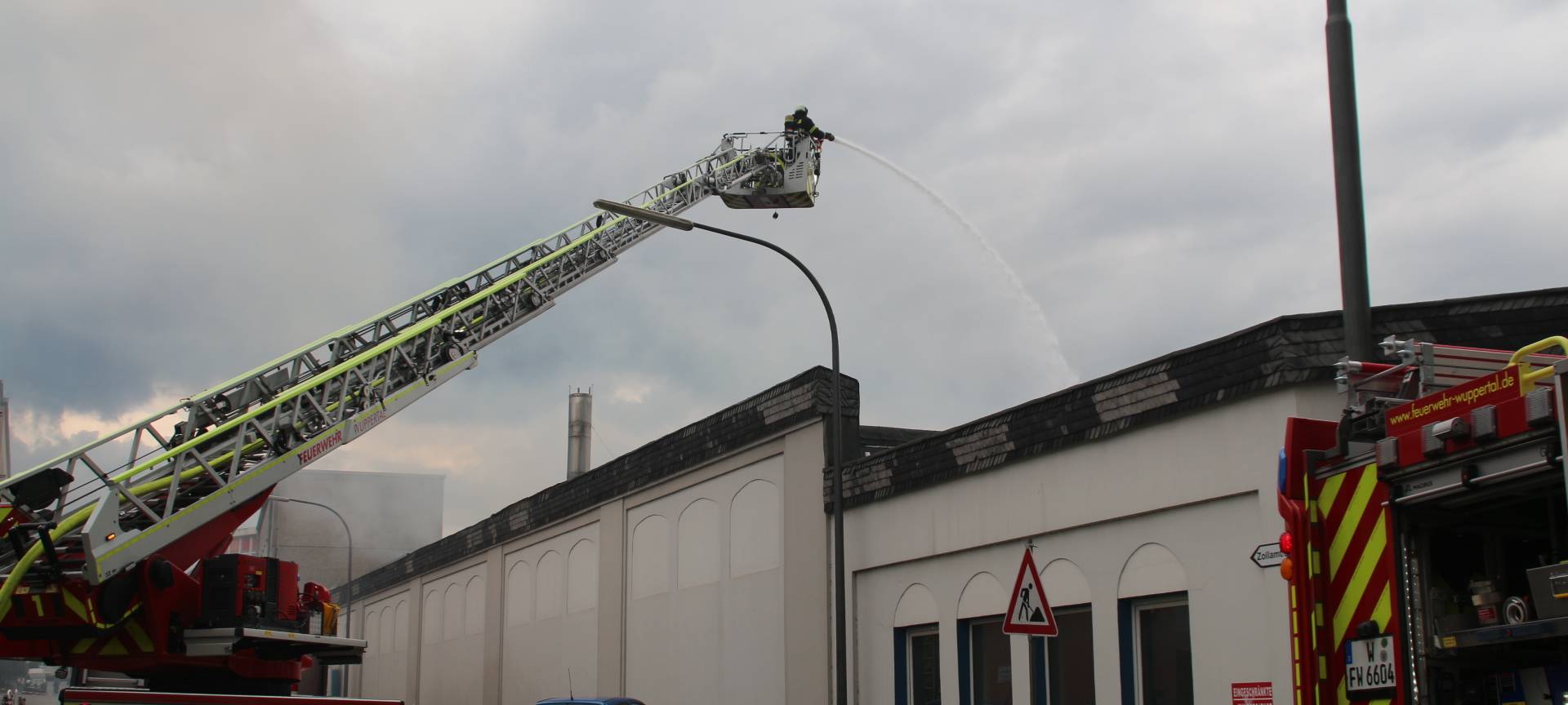 Großbrand in Vohwinkel gelöscht