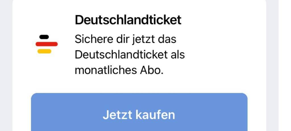 Deutschlandticket Schule auch per App