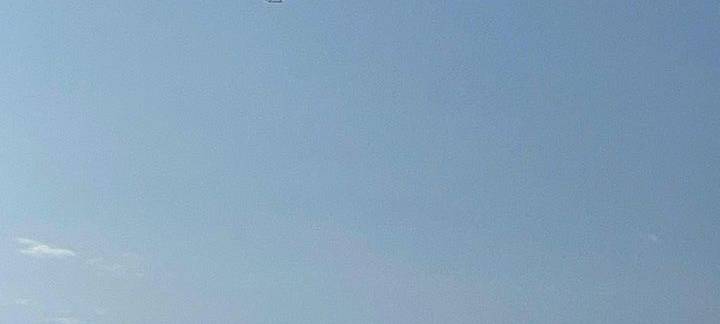 Hubschrauber über der Hardt