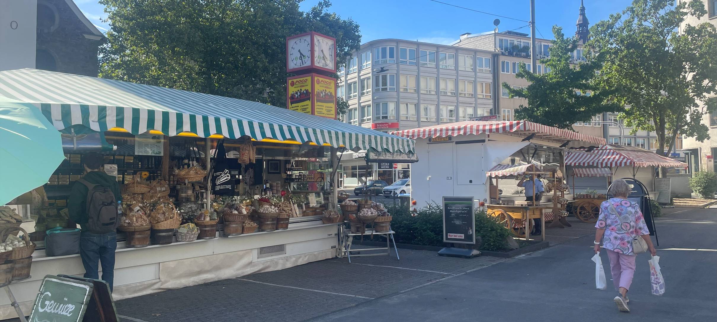 Wochenmarkt macht wenig Umsatz