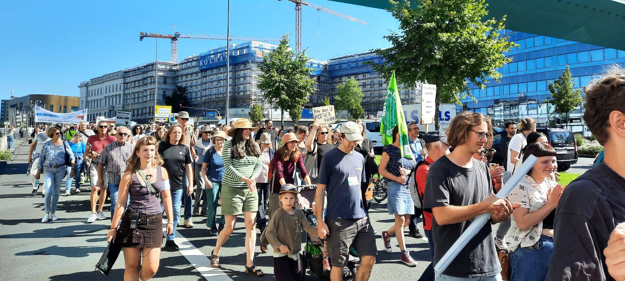 Fridays For Future demonstriert