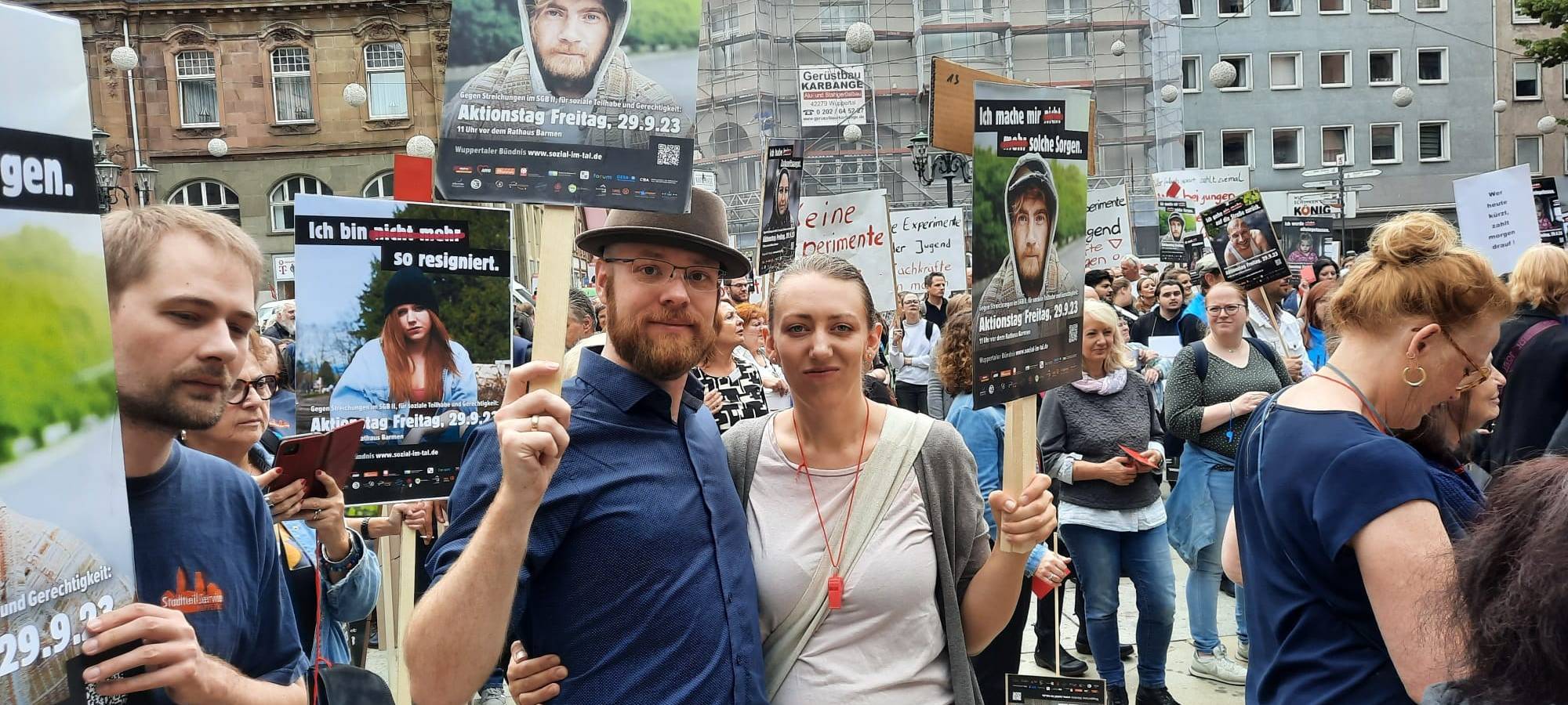 Protest „Sozial im Tal“