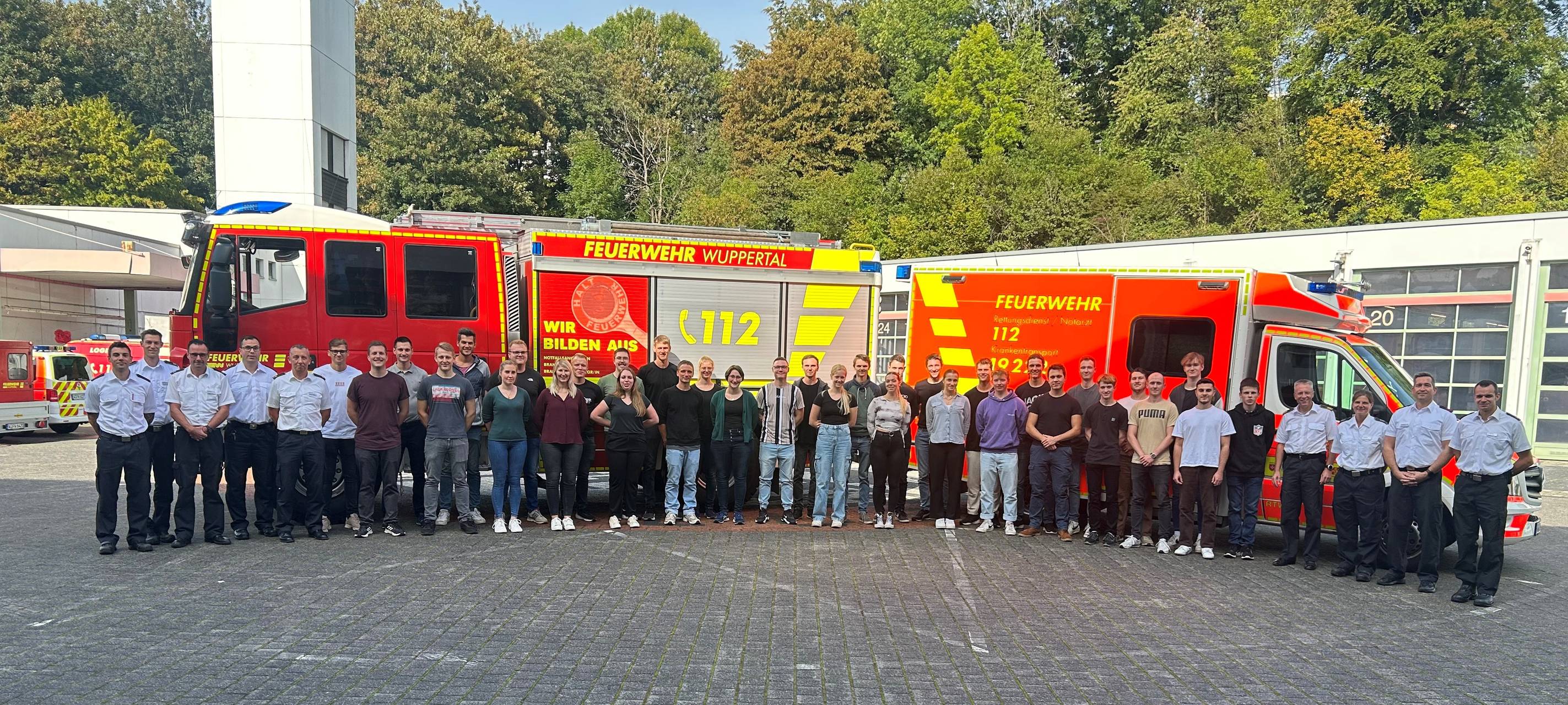 Kombiausbildung bei der Feuerwehr startet