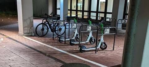 E-Scooter-Verleih gestartet