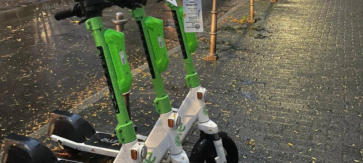 E-Scooter in Wuppertal