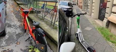 Ein Wochenende E-Scooter - viel Kritik