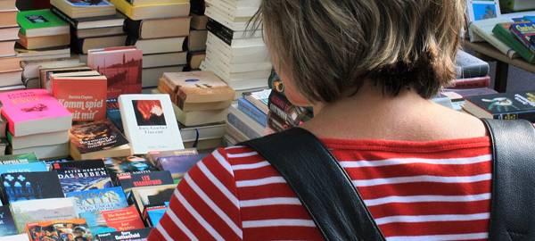 Medienflohmarkt der Stadtbibliothek
